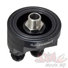 Load image into Gallery viewer, RACEWORKS OIL FILTER SPIN ON ADAPTER | ALY-165BK-NZRACEWORKS-Autoignite NZ
