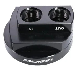 RACEWORKS OIL FILTER SPIN ON ADAPTER | ALY-165BK-NZRACEWORKS-Autoignite NZ