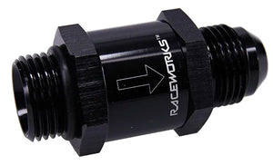 RACEWORKS ONE WAY VALVE | RWF-607-08BK-NZRACEWORKS-Autoignite NZ