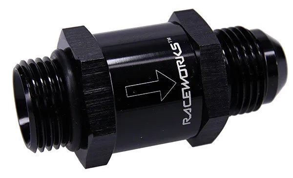 RACEWORKS ONE WAY VALVE | RWF-607-08BK-NZRACEWORKS-Autoignite NZ