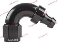 Load image into Gallery viewer, RACEWORKS PUSH LOK HOSE ENDS &gt; 120 DEGREE - 400 SERIES-NZRACEWORKS-Autoignite NZ
