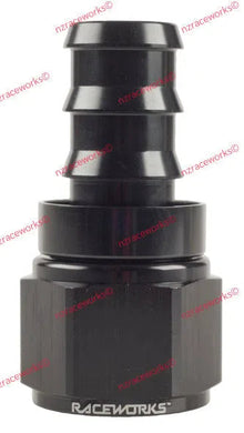 RACEWORKS PUSH LOK HOSE FITTING AN-10 STRAIGHT | RWF-401-10BK-NZRACEWORKS-Autoignite NZ
