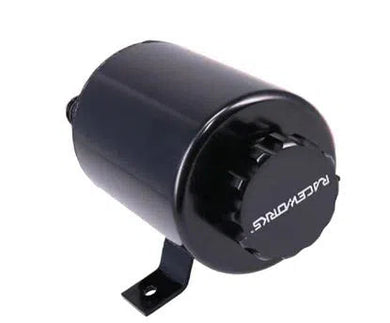 RACEWORKS ROUND POWER STEERING RESERVOIR BLACK | ALY-220BK-NZRACEWORKS-Autoignite NZ