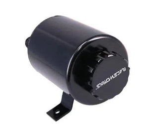 RACEWORKS ROUND POWER STEERING RESERVOIR BLACK | ALY-220BK-NZRACEWORKS-Autoignite NZ