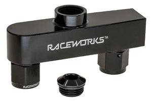 RACEWORKS SINGLE OUTLET FUEL LOG | RWF-937-08BK-NZRACEWORKS-Autoignite NZ