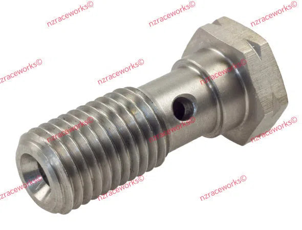 RACEWORKS STAINLESS BANJO BOLT M10X1.5 (25MM) | RWF-304-03SS-NZRACEWORKS-Autoignite NZ