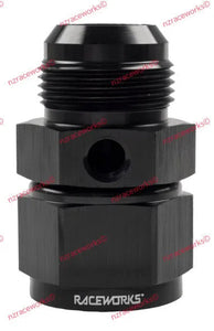 RACEWORKS SWIVEL TO AN-12 WITH 1/8''NPT PORT | RWF-140-12BK-NZRACEWORKS-Autoignite NZ