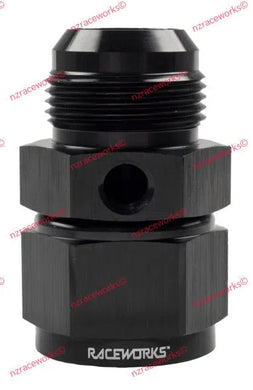 RACEWORKS SWIVEL TO AN-16 WITH 1/8''NPT PORT | RWF-140-16BK-NZRACEWORKS-Autoignite NZ
