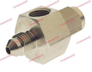 RACEWORKS SWIVEL TO AN-3 WITH 1/8IN NPT PORT | RWF-140-03SS-NZRACEWORKS-Autoignite NZ