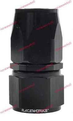 RACEWORKS TAPER HOSE FITTING AN-6 STRAIGHT | RWF-111-06BK-NZRACEWORKS-Autoignite NZ