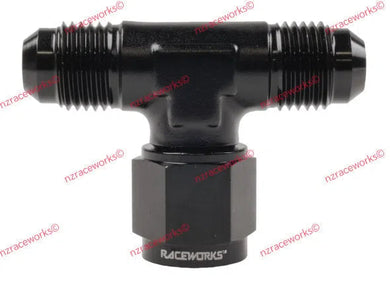 RACEWORKS TEE - SWIVEL ON BRANCH AN-4 | RWF-144-04BK-NZRACEWORKS-Autoignite NZ