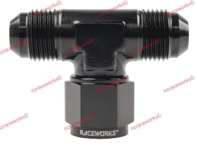 RACEWORKS TEE - SWIVEL ON BRANCH AN-8 | RWF-144-08BK-NZRACEWORKS-Autoignite NZ