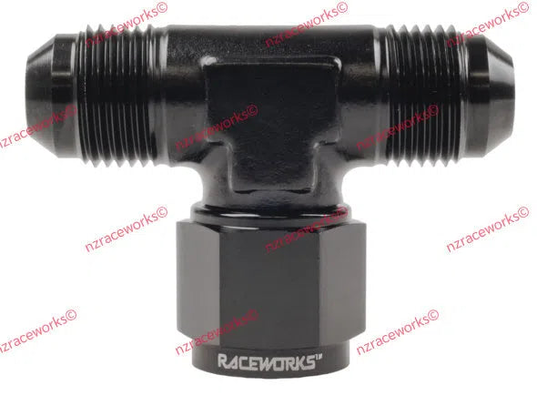 RACEWORKS TEE - SWIVEL ON BRANCH AN-8 | RWF-144-08BK-NZRACEWORKS-Autoignite NZ