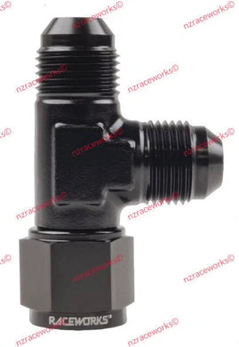 RACEWORKS TEE - SWIVEL ON RUN AN-10 | RWF-145-10BK-NZRACEWORKS-Autoignite NZ