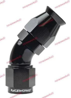 RACEWORKS TEFLON BRAID HOSE END 200/230/240 SERIES-NZRACEWORKS-Autoignite NZ