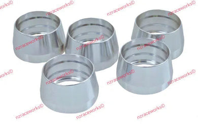 RACEWORKS TEFLON HOSE OLIVE INSERTS AN-12 5PK | RWF-299-12-NZRACEWORKS-Autoignite NZ