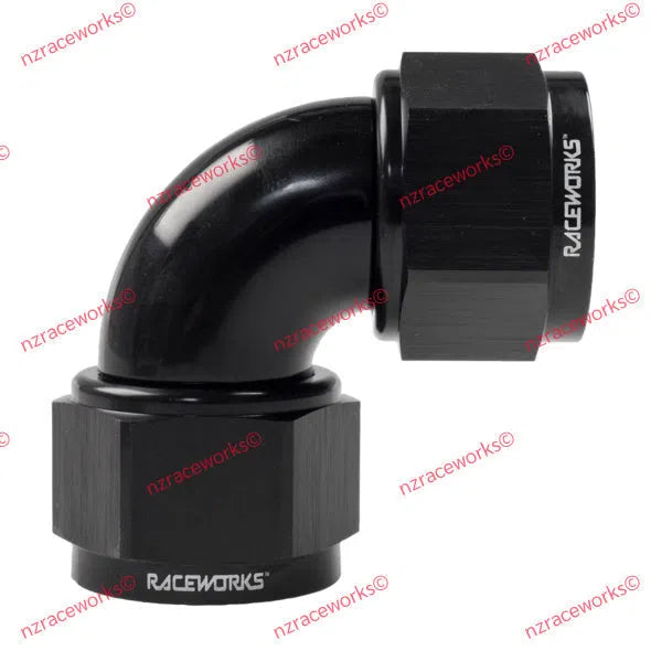 RACEWORKS TO SWIVEL AN-16 90 DEG | RWF-133-16BK-NZRACEWORKS-Autoignite NZ