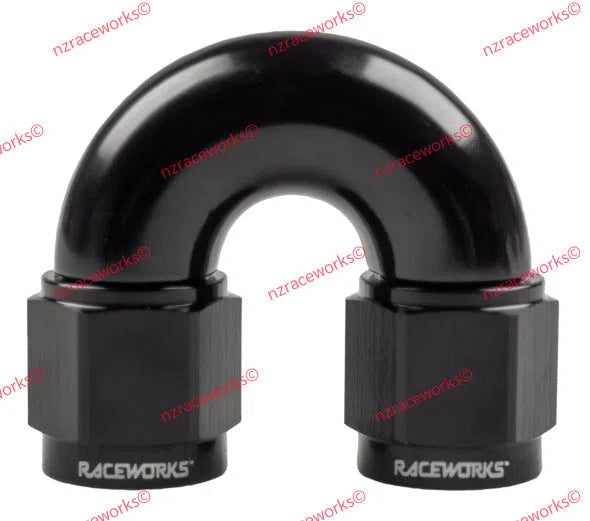 RACEWORKS TO SWIVEL AN-8 180 DEG | RWF-136-08BK-NZRACEWORKS-Autoignite NZ