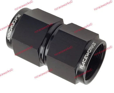 RACEWORKS TO SWIVEL AN-8 STRAIGHT | RWF-131-08BK-NZRACEWORKS-Autoignite NZ