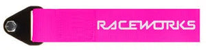 RACEWORKS TOW STRAP FLURO PINK | VPR-021FP-NZRACEWORKS-Autoignite NZ