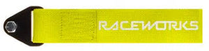 RACEWORKS TOW STRAP FLURO YELLOW | VPR-021FY-NZRACEWORKS-Autoignite NZ