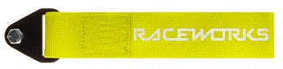RACEWORKS TOW STRAP FLURO YELLOW | VPR-021FY-NZRACEWORKS-Autoignite NZ