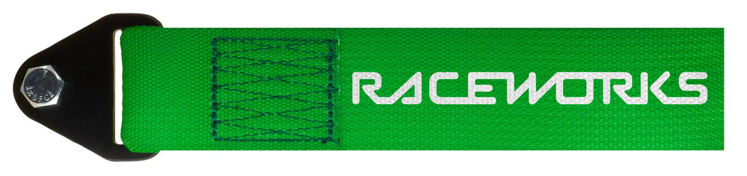 RACEWORKS TOW STRAP GREEN | VPR-021GN-NZRACEWORKS-Autoignite NZ