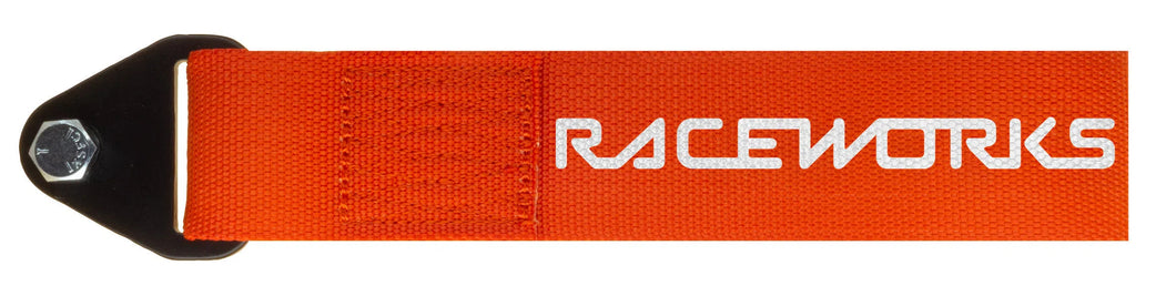 RACEWORKS TOW STRAP ORANGE | VPR-021OR-NZRACEWORKS-Autoignite NZ