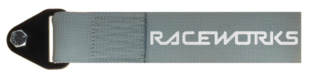 RACEWORKS TOW STRAP SILVER | VPR-021SR-NZRACEWORKS-Autoignite NZ