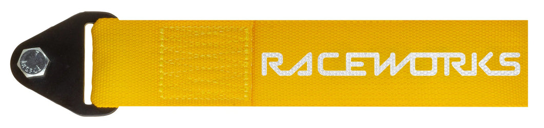 RACEWORKS TOW STRAP YELLOW | VPR-021YL-NZRACEWORKS-Autoignite NZ