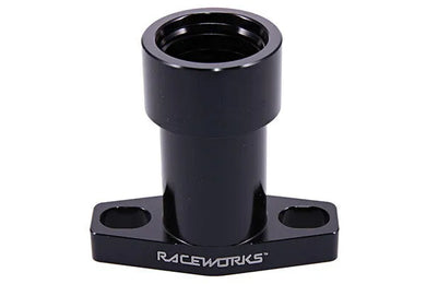 RACEWORKS TURBO DRAIN ADAPTER AN-10 MALE 3IN LONG UNIVERSAL 38-44MM SLOTTED | RWF-465-01LBK-NZRACEWORKS-Autoignite NZ