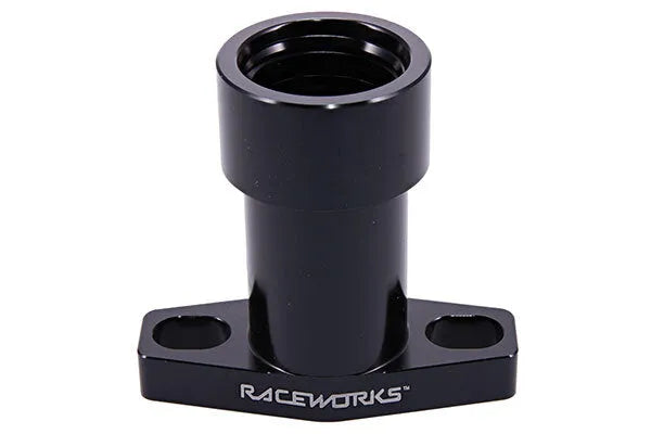 RACEWORKS TURBO DRAIN ADAPTER AN-10 MALE 3IN LONG UNIVERSAL 38-44MM SLOTTED | RWF-465-01LBK-NZRACEWORKS-Autoignite NZ