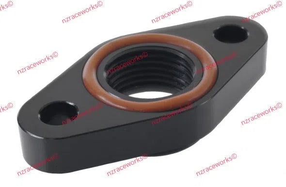 RACEWORKS TURBO DRAIN ADAPTOR AN-10 OUTLET | RWF-463-02BK-NZRACEWORKS-Autoignite NZ