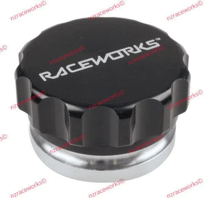 RACEWORKS WELD ON ALUMINUM FILLER WITH BLACK FEMALE CAP 2.5IN | RWF-460-40-ABK-NZRACEWORKS-Autoignite NZ