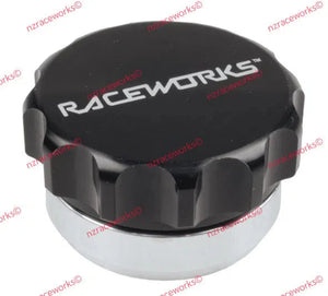 RACEWORKS WELD ON ALUMINUM FILLER WITH BLACK MALE CAP 2.5IN| RWF-461-40-ABK-NZRACEWORKS-Autoignite NZ