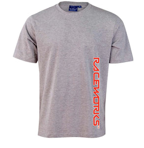 RACEWORKS XL GREYT-SHIRT SHORT SLEEVE | MER-577-NZRACEWORKS-Autoignite NZ