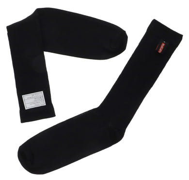RACEWORKS XL SOCKS BLACK ARAMID FIA APPROVED | VPR-245BK-XL-NZRACEWORKS-Autoignite NZ