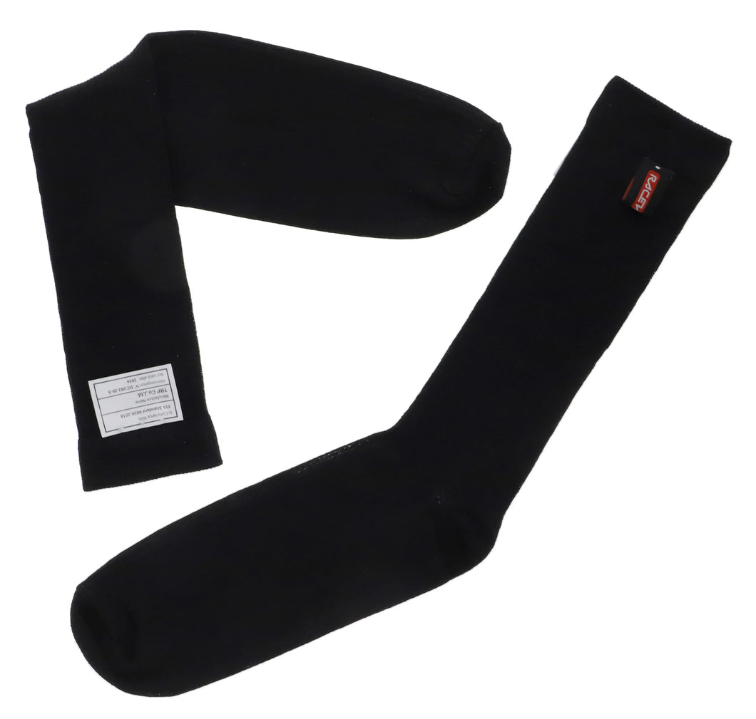 RACEWORKS XL SOCKS BLACK ARAMID FIA APPROVED | VPR-245BK-XL-NZRACEWORKS-Autoignite NZ