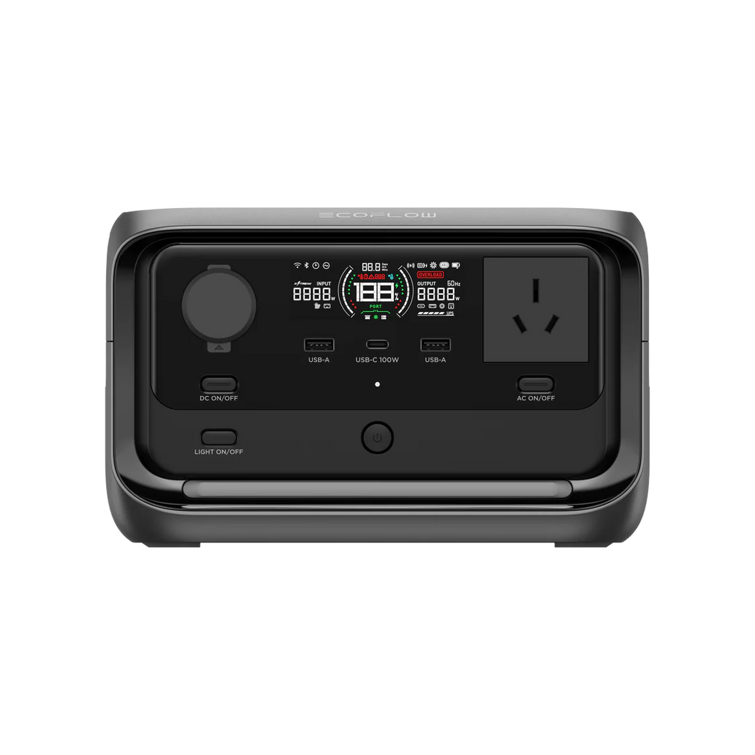 RIVER 3 PLUS PORTABLE POWER STATION 600W / 286Wh