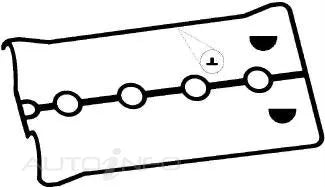 ROCKER COVER GASKET KIT ER COVER DAEWOO A16SMS-PERMASEAL-Autoignite NZ