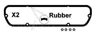 ROCKER COVER GASKET KIT HOLDEN 5.0 (PAIR)-PERMASEAL-Autoignite NZ