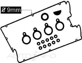 ROCKER COVER GASKET KIT HYUNDAI G4CP-PERMASEAL-Autoignite NZ
