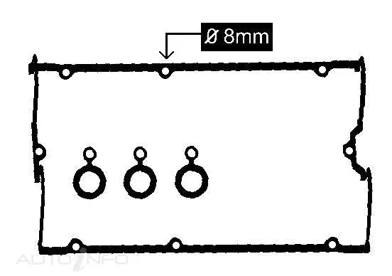 ROCKER COVER GASKET KIT HYUNDAI G6CT-PERMASEAL-Autoignite NZ