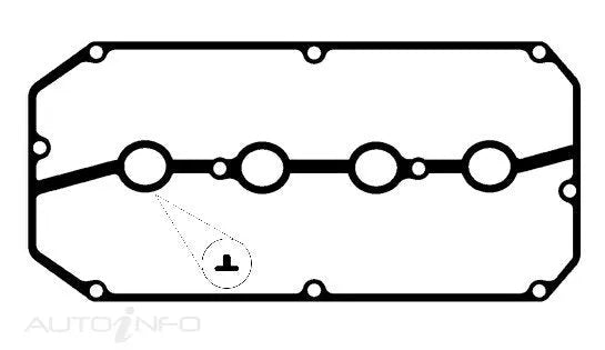 ROCKER COVER GASKET KIT KIA A5D | RC3182-PERMASEAL-Autoignite NZ