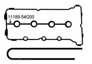 ROCKER COVER GASKET KIT SUZUKI M13A | RC3275K-PERMASEAL-Autoignite NZ