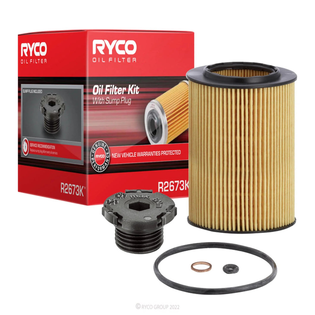 RYCO OIL FILTER KIT | R2673K-RYCO-Autoignite NZ