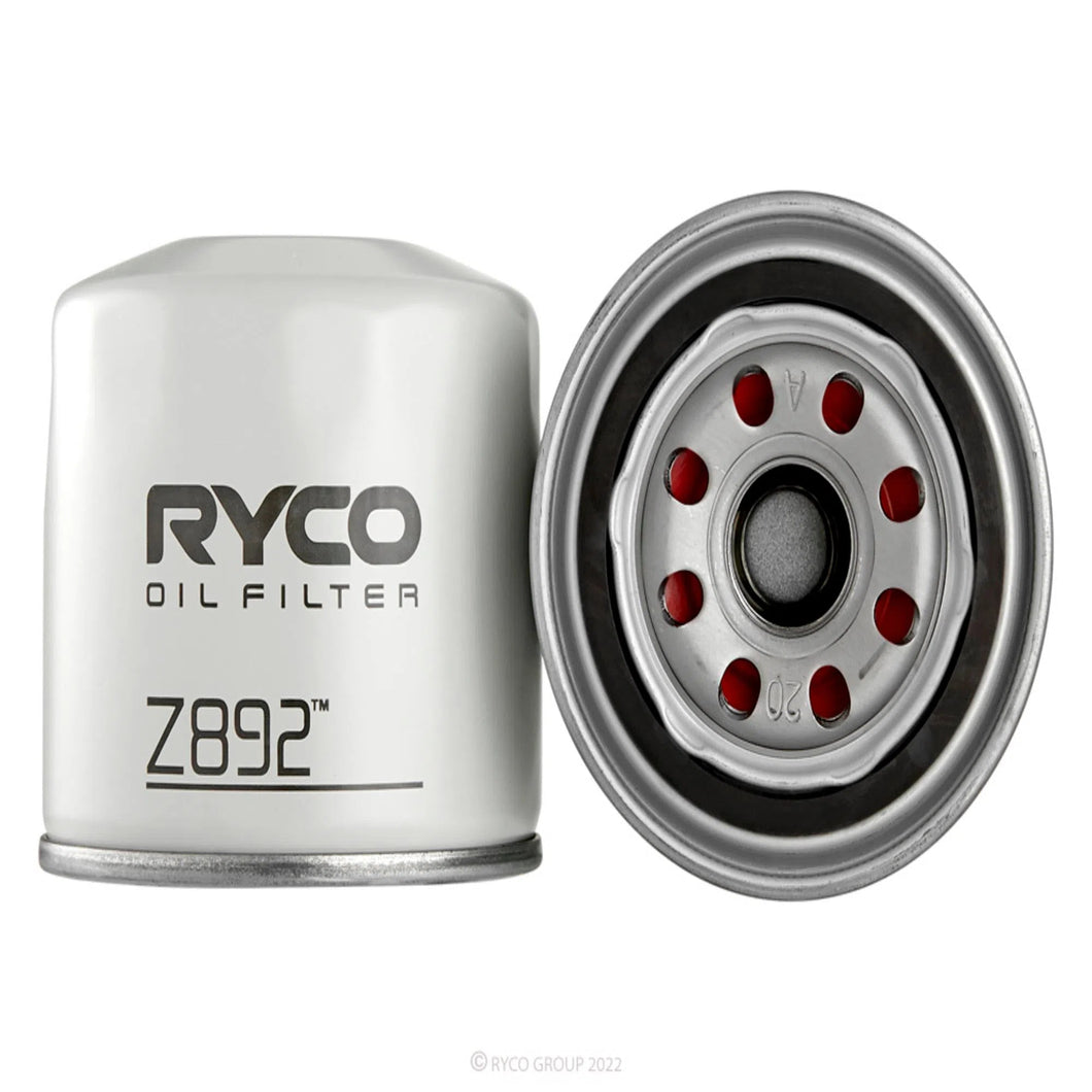 RYCO OIL FILTER | Z892-RYCO-Autoignite NZ