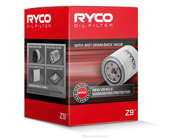 RYCO OIL FILTER | Z9-OIL FILTER-RYCO-Autoignite NZ