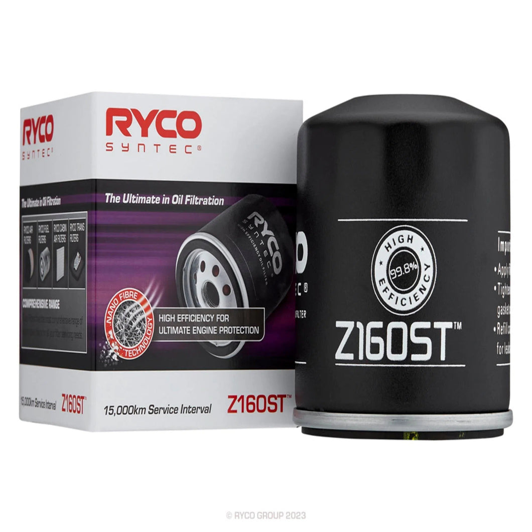 RYCO SYNTEC OIL FILTER | Z160ST-RYCO-Autoignite NZ