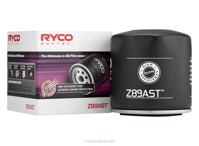 RYCO SYNTEC OIL FILTER | Z89AST-RYCO-Autoignite NZ